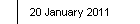 20 January 2011