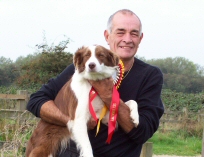 Bob Sharpe with Meg