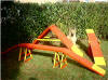 You can not get this deal from Storm and Maxs Place anywhere else!  

Very popular with our customers, here is a real value money set of contact equipment for you to practise with in your own garden. 

The set consists of:- 
<UL>
<LI>A frame, 
<LI>Seesaw
<LI>Dog walk
</UL>

There are more indepth descriptions of each item in the appropriate section on this site. 

Buy them seperately and the three items would cost you �369 inclusive of delivery costs plus VAT. This is a savings of �30, so this offer really represents value for your money!


Storm & Max equipment is usually red and yellow but if you want a different colour, we can do that, too. Just let us know when you order. 

Due to the high demand for our products please note that this item will take 21-28 days for delivery. 

Please note that due to delivery costs, we supply to the UK Mainland only. 