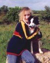 Junior handler Claire Stone & and her deaf dog Chess