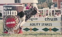 Val Philips George winning the Pedigree Chum